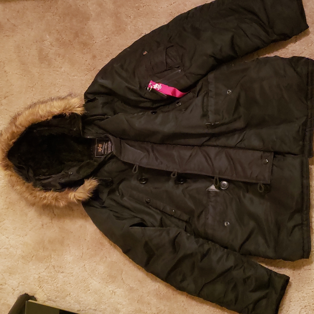 Alpha Industries parka coat